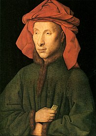 Jan van Eyck : Portrait de Giovanni Arnolfini.