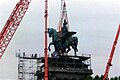 Reinstallation of the Statue 1993