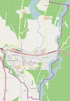 Localização de Koronowo na Polónia