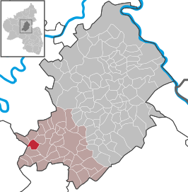 Kaart van Lautzenhausen