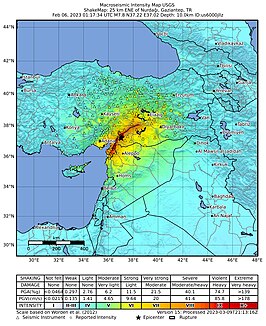 Aardbeving Turkije-Syrië 2023