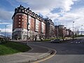 Vista parcial dels Jardins de Gernika.