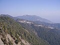 Mukeshpuri mountain and the Nathia Gali in Ayubia National Park