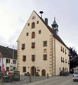 Die Raadsaal van Grafenwöhr, opgerig in 1462
