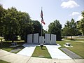 Roberta City Park, war memorial, front