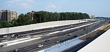 I-495 construction as of July 2012