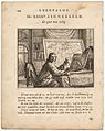 Image 48A portrait of a mapmaker looking up intently from his charts and holding a caliper, 1714. (from History of cartography)