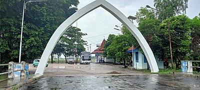 Gerbang keluar terminal