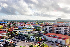 Pusat bandar Oranjestad