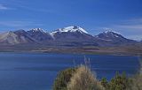 Acotango volcán visto desde Chile