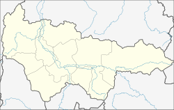 Raduzhny is located in Khanty–Mansi Autonomous Okrug