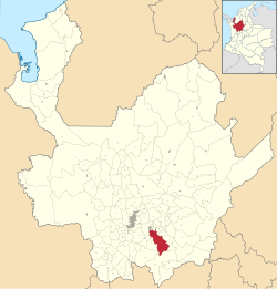 Carmen de Viboral ubicada en Antioquia