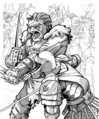 Image 7Orcs were popularized by fantasy author J. R. R. Tolkien and are found in many fantasy games. (from Dungeons & Dragons controversies)