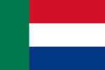 Флаг Трансвааля (1881 — 1902) с 1858 по 1877 и с 1880 по 1902