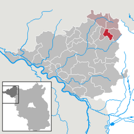 Kaart van Gerdshagen (Brandenburg)