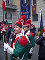 Scorta della Mugnaia (con il costume del Primo Battaglione Cacciatori