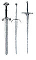 Swords - Late Middle Ages, from Nordens Historie by N. Bache 1881