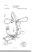 Patent of safety belt - Claghorn.png