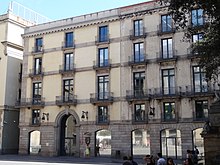 Plaça de la Mercè - Rectorat de la Universitat Pompeu Fabra.JPG