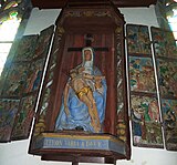 Le retable de l'église Saint-Pierre.