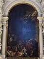 Église des Théatins - Munich - Transept, aile gauche. Intercession de Saint Catejan lors de la peste de Naples. par Joachim von Sandrart