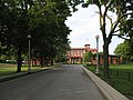 Driveway leading to South Shore Cultural Center