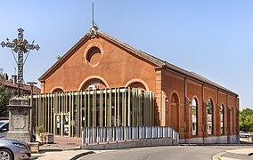 Montastruc-la-Conseillère, France - La halle (Market hall)