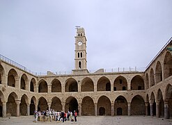 El Khan al-Umdan es el mayor y mejor preservado caravansaray otomano en Israel