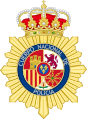Distintivo del Cuerpo Nacional de Policía (CNP)