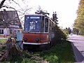 Deutsch: ausrangierter Tatra KT4D English: type KT4D (1974)