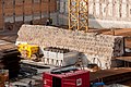 Habsburgerring 2, Ausgrabung der Stadtmauer (September 2009)