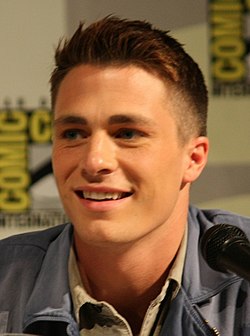 Colton Haynes Comic-Con-tapahtumassa vuonna 2012.