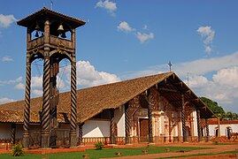 Iglesia de las misiones jesuíticas en Concepción, Santa Cruz