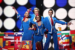 Scooch на конкурсе песни Евровидение 2007