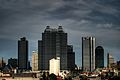 The Epcor Tower structure in downtown Edmonton.