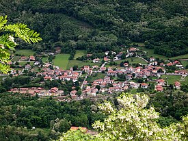 Vista do vilarejo de Garrabet