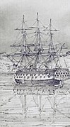 HMS Tortoise at Ascension Sept 1853 (cropped clipping).jpg