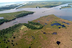 Береговой канал в Луизиане
