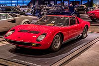 Lamborghini Miura P400 de 1967 no Museo Volante de Alemaña