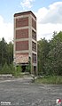Wieża obserwacyjna w jednej, z rzekomo trzech jednostek straży pożarnej działającej na terenie fabryki
