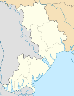 Tarutyne is located in Odesa Oblast