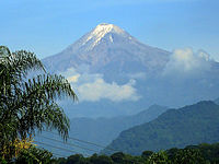 הר הגעש "פיקו דה אוריסבה" באזור הטרופי בפואבלה