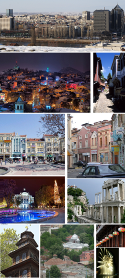 • Пловдивски хълмове • Античен театър • Исторически музей • Хисар капия • Етнографски музей • Античен стадион • Градската градина •