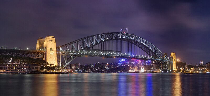Sydney Harbour Bridge from Circuilar Quay