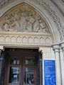 Image 6Entrance at Truro Cathedral has a welcome sign in several languages, including Cornish. (from Culture of Cornwall)