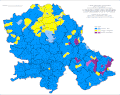 Etnički sastav Vojvodine po naseljima 2002. Godine (svi Sloveni su uračunati zajedno)