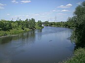 Kazenyi Torets -joki Slovjanskissa.