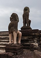 León guardián Khmer