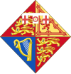 Escudo de Isabel II d'o Reino Uniu