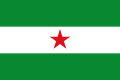 Left nationalist and pro-independence flag, used by Nación Andaluza and other groups